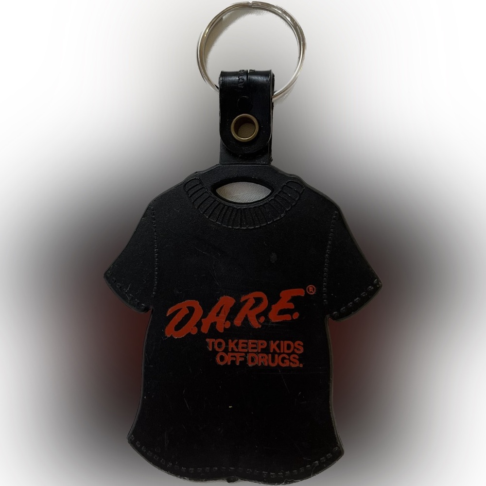 DARE t-shirt keychain probably vintage/1990s